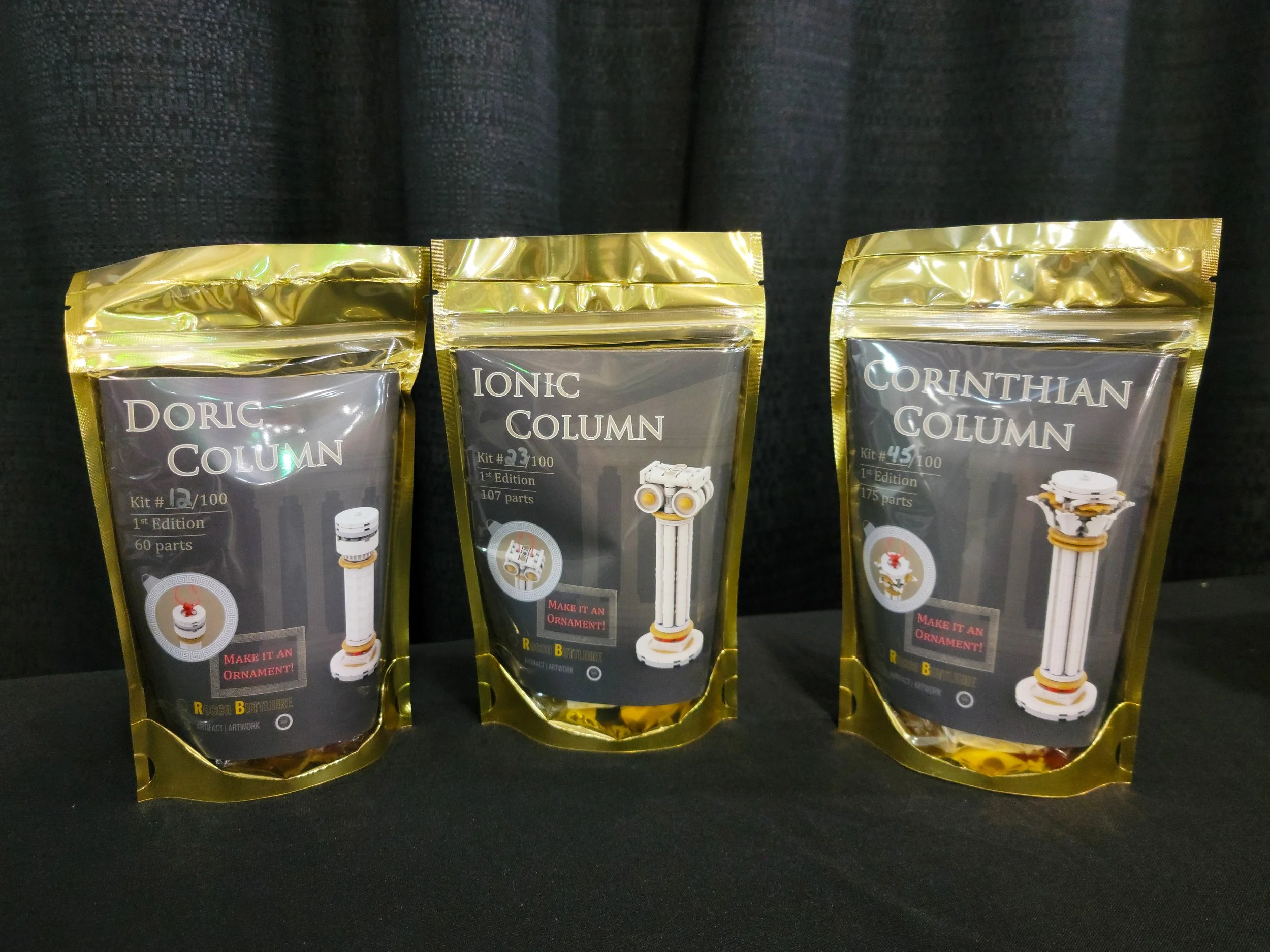 Corinthian Column - Buildable Kit / Ornament — Rocco Buttliere